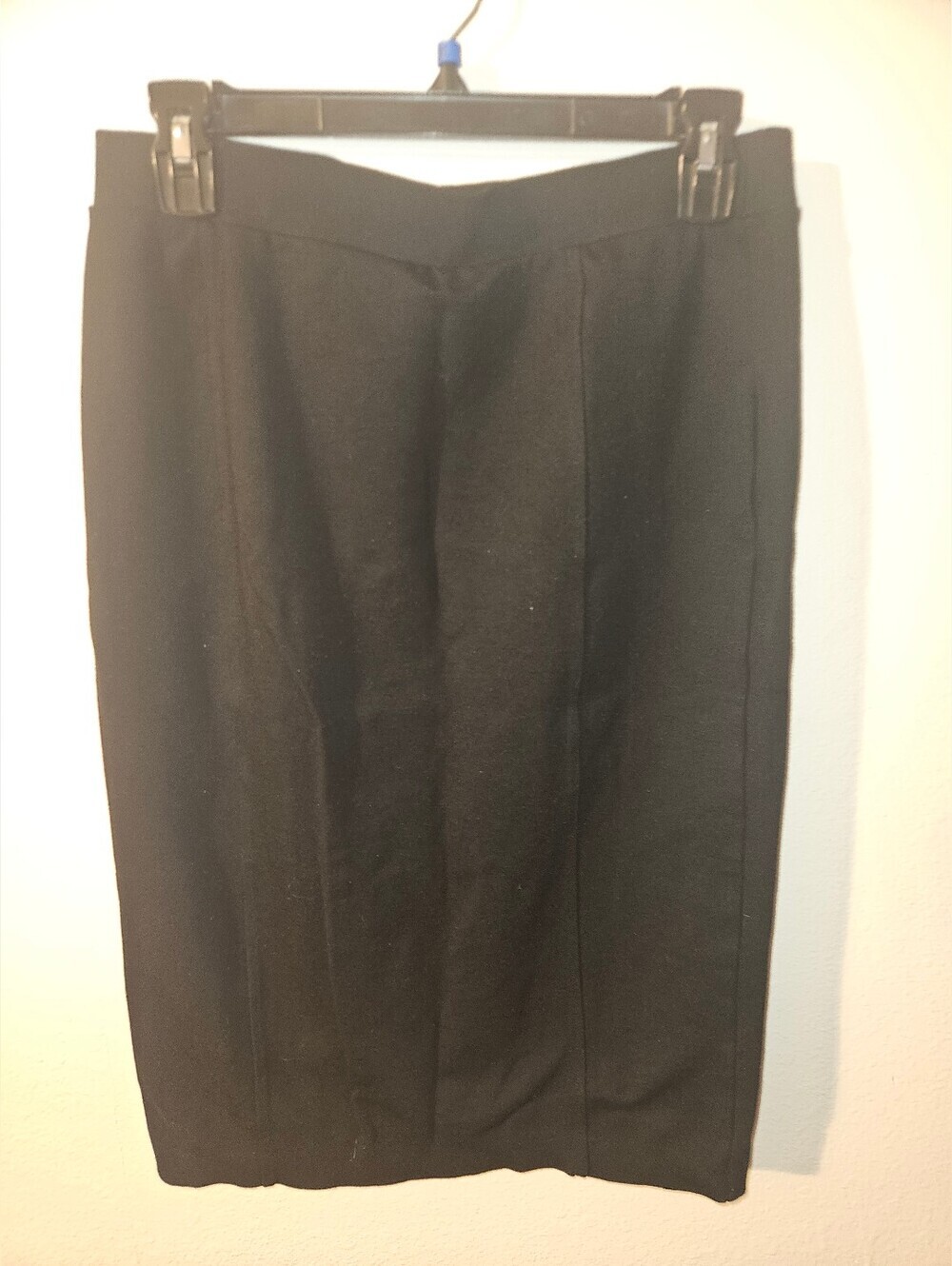 Mario Serrani Womans Black Pencil Skirt Size 6
